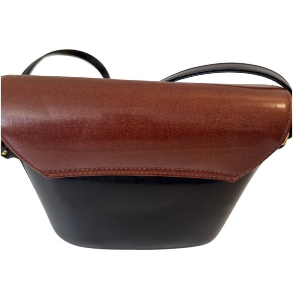 Polo by Ralph Lauren Brown and Black Crossbody Bag - Picture 6 of 12